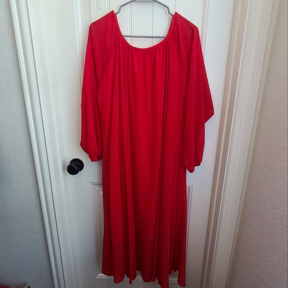 Red Buenos Ninos dress